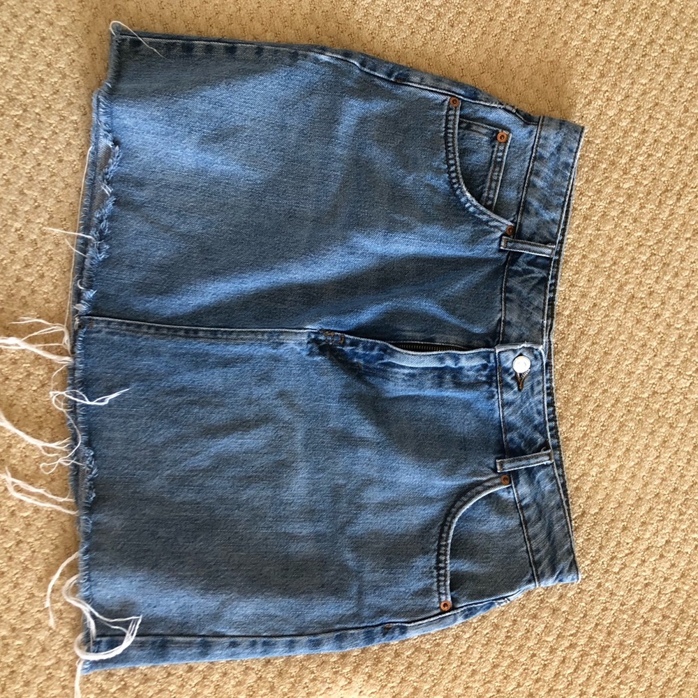 Jean skirt